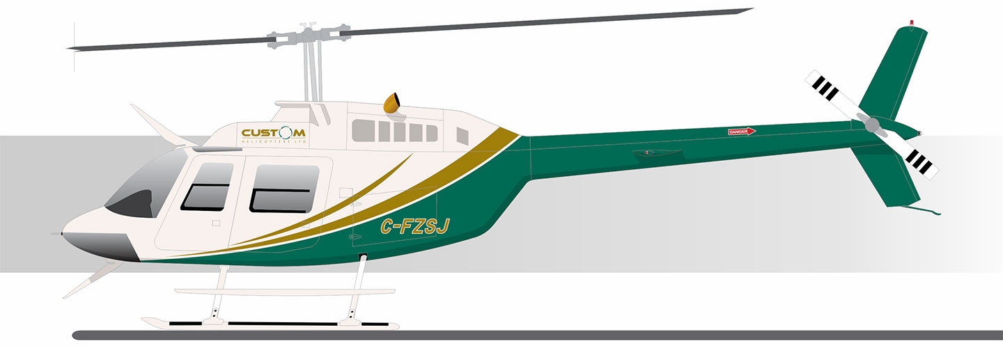 Bell 206B Jetranger (Custom Helicopter Ltd.)