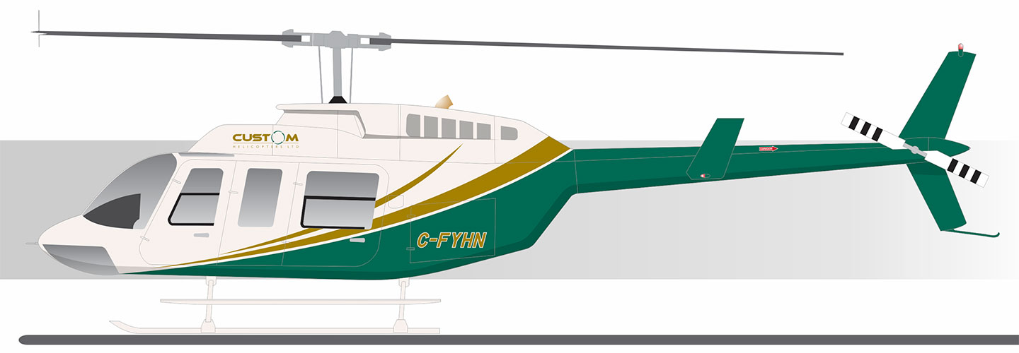Bell 206LR/L3 Longranger (Custom Helicopter Ltd.)